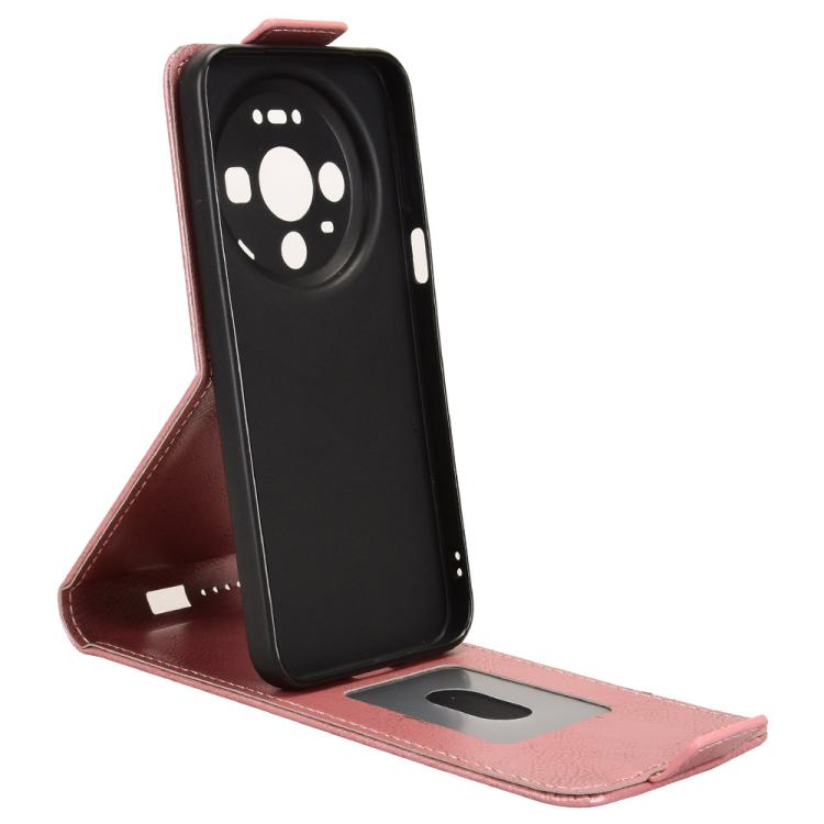 For Huawei Mate 80 Pro / 80 Magnetic Vertical Flip Leather Phone Case with Buckle