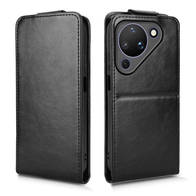 For Huawei Pura 90 5G Magnetic Vertical Flip Leather Phone Case with Buckle