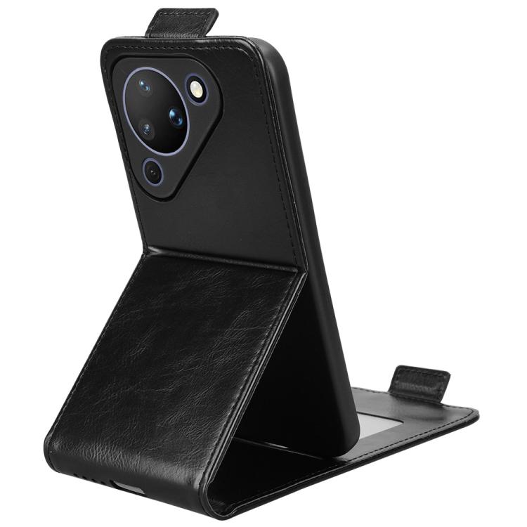 For Huawei Pura 90 5G Magnetic Vertical Flip Leather Phone Case with Buckle