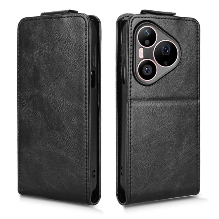 For Huawei Pura 90 Pro 5G Magnetic Vertical Flip Leather Phone Case with Buckle