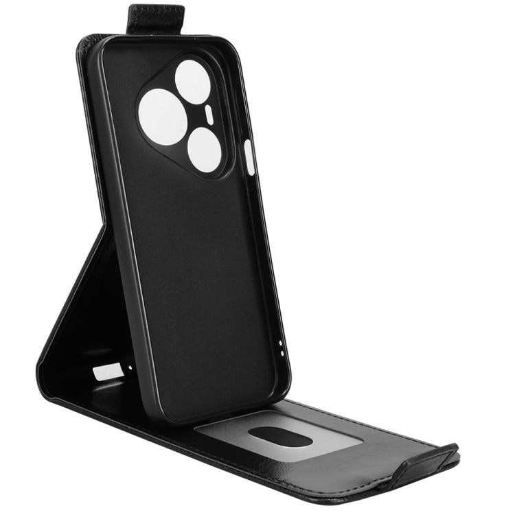 For Huawei Pura 90 Pro 5G Magnetic Vertical Flip Leather Phone Case with Buckle