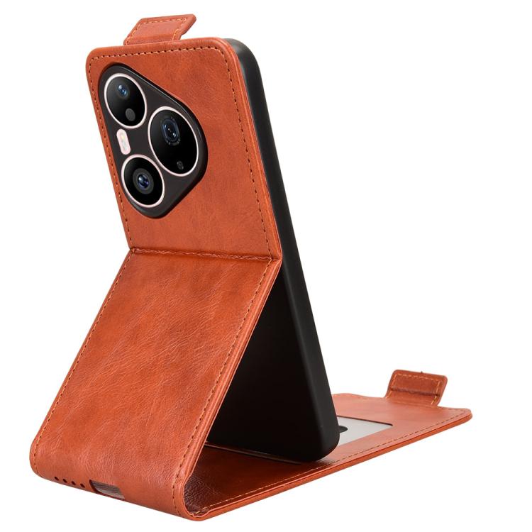 For Huawei Pura 90 Pro Max 5G Magnetic Vertical Flip Leather Phone Case with Buckle