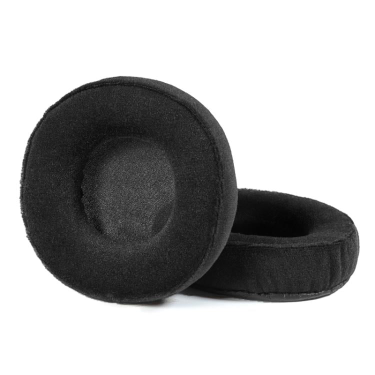 2pcs Sponge Earmuffs Replacement Earpads For ATH-A900X, Style:Black Flannel