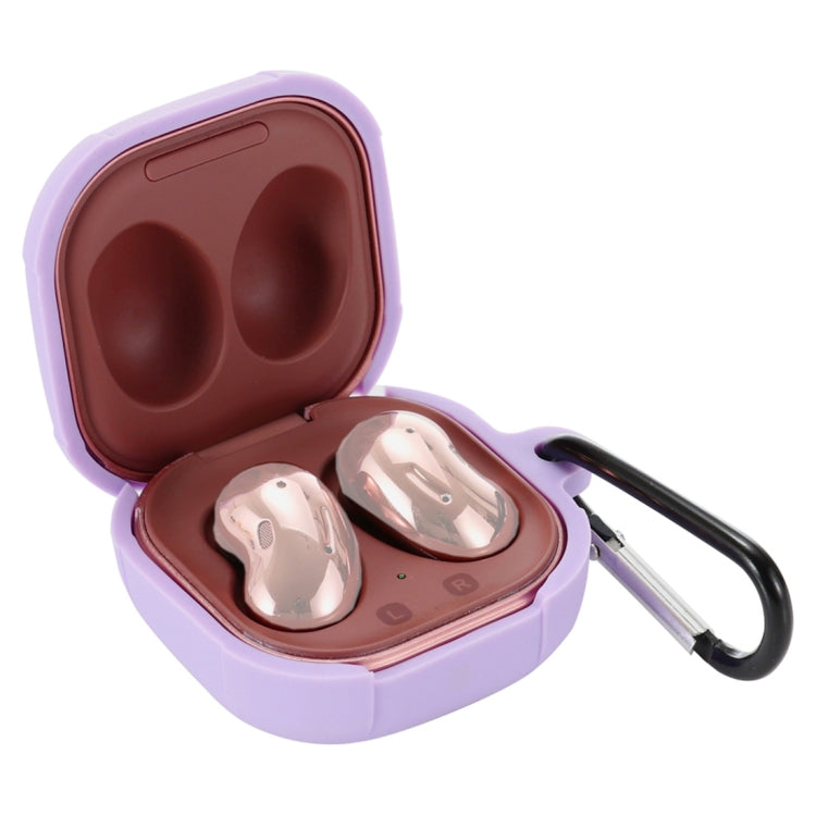 Anti-fall Silicone Earphone Protective Case with Hook For Samsung Galaxy Buds Live/ Buds2 / Buds Pro / Buds2 Pro