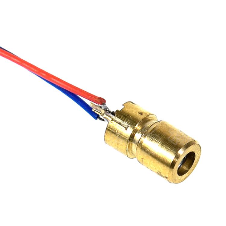 3V 10pcs/Pack Adjustable Diode Laser Head Red Dot Laser Module