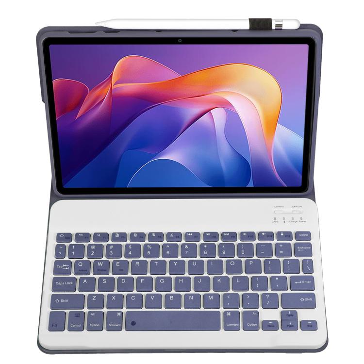 For Xiaomi Redmi Pad 2 2025 A0N15 Ultra-thin Detachable Bluetooth Keyboard Leather Tablet Case