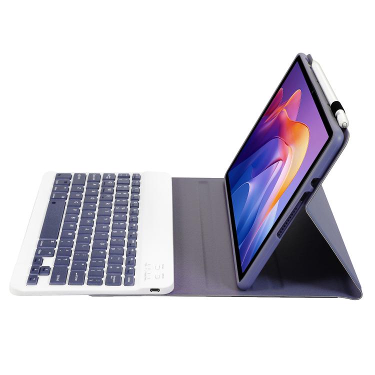 For Xiaomi Redmi Pad 2 2025 A0N15 Ultra-thin Detachable Bluetooth Keyboard Leather Tablet Case