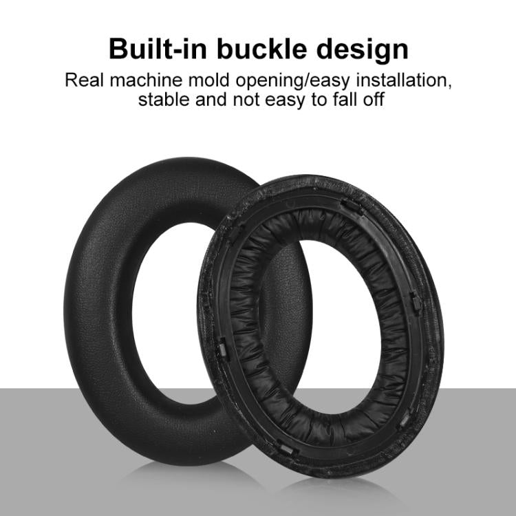 2pcs Protein Leather Replacement Earpads For B&W Px7 - Black