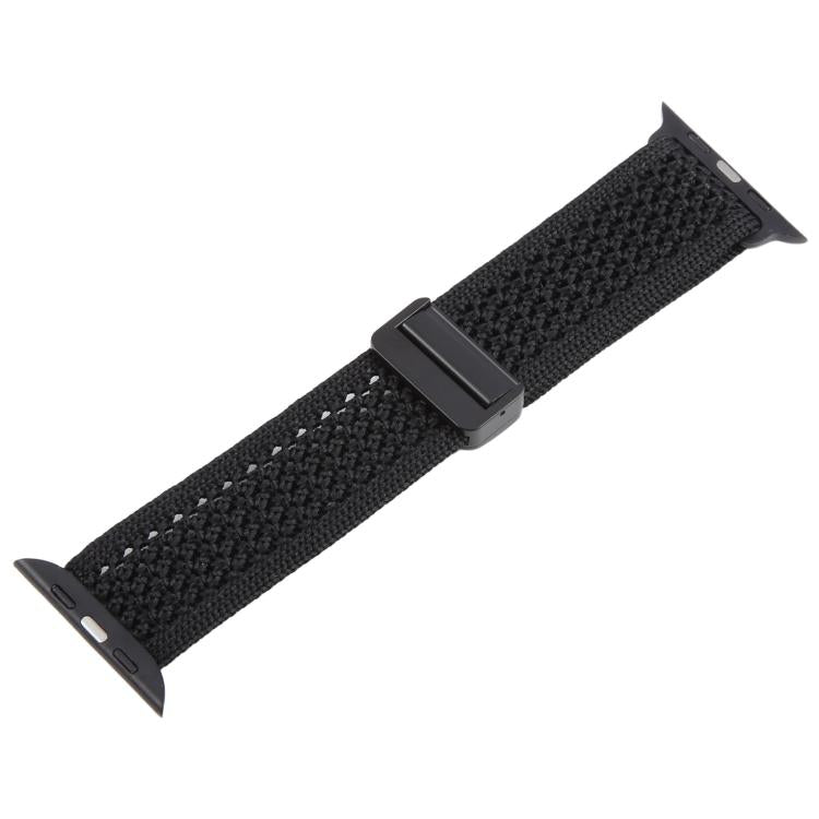 For Apple Watch 42mm / 41mm / 40mm / 38mm Magnetic Buckle Breathable Knitted Nylon Watch Band