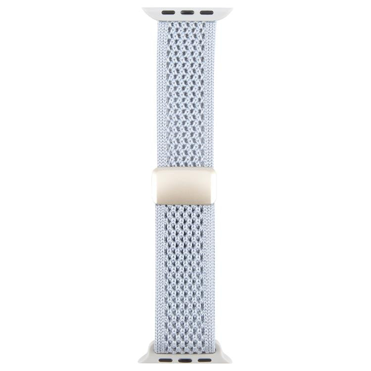 For Apple Watch 42mm / 41mm / 40mm / 38mm Magnetic Buckle Breathable Knitted Nylon Watch Band
