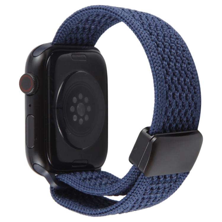 For Apple Watch 42mm / 41mm / 40mm / 38mm Magnetic Buckle Breathable Knitted Nylon Watch Band