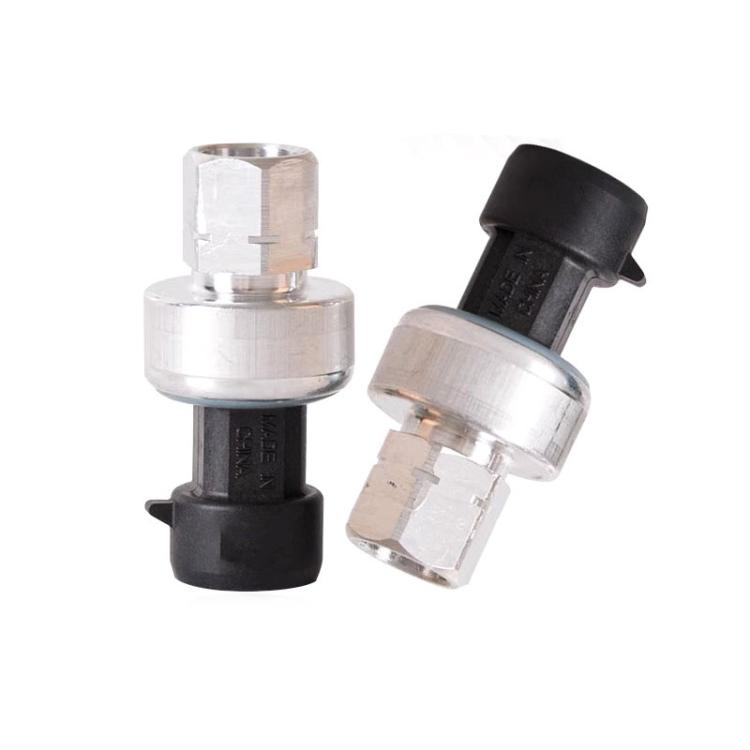 Car Air Conditioning Pressure Switch Sensor for Buick / Chevrolet / GMC / Opel / Saab 13587668 13502759 - Black Sliver
