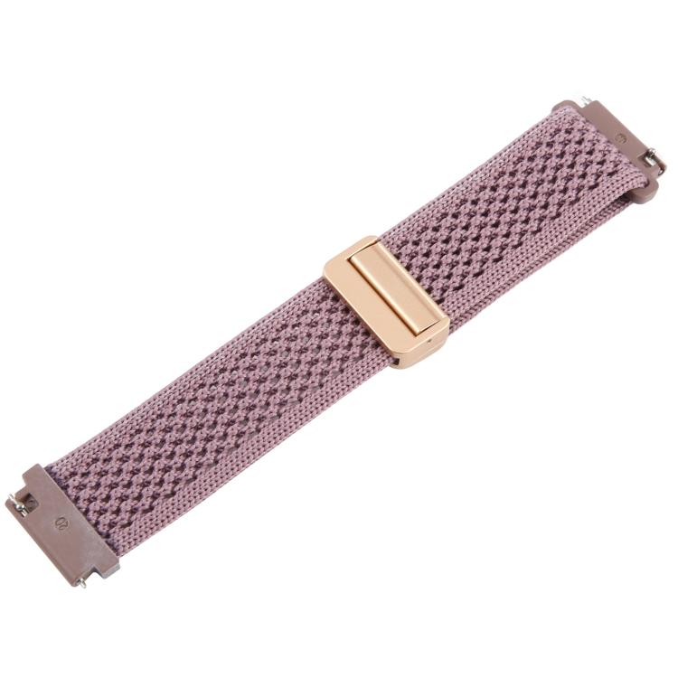 18mm Magnetic Buckle Breathable Knitted Nylon Watch Band