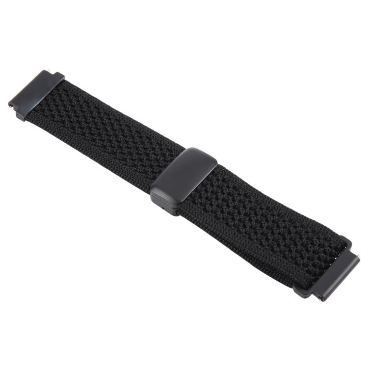 18mm Magnetic Buckle Breathable Knitted Nylon Watch Band