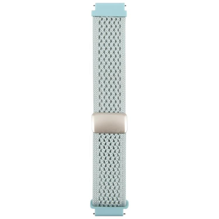 20mm Magnetic Buckle Breathable Knitted Nylon Watch Band