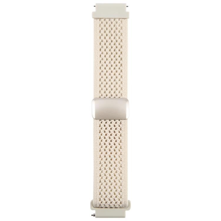 20mm Magnetic Buckle Breathable Knitted Nylon Watch Band