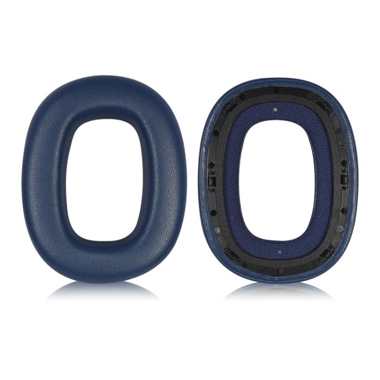 2pcs Sponge Earmuffs Replacement Earpads For B&W Px7 S2 / Px8, Model:Blue Protein Leather