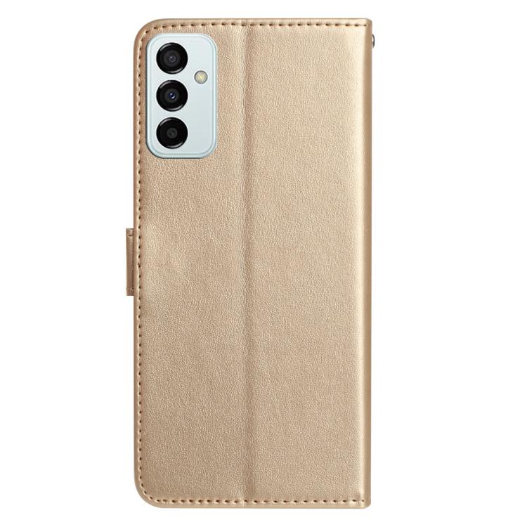 For Samsung Galaxy M52 Rose Flower Embossing Pattern Leather Phone Case