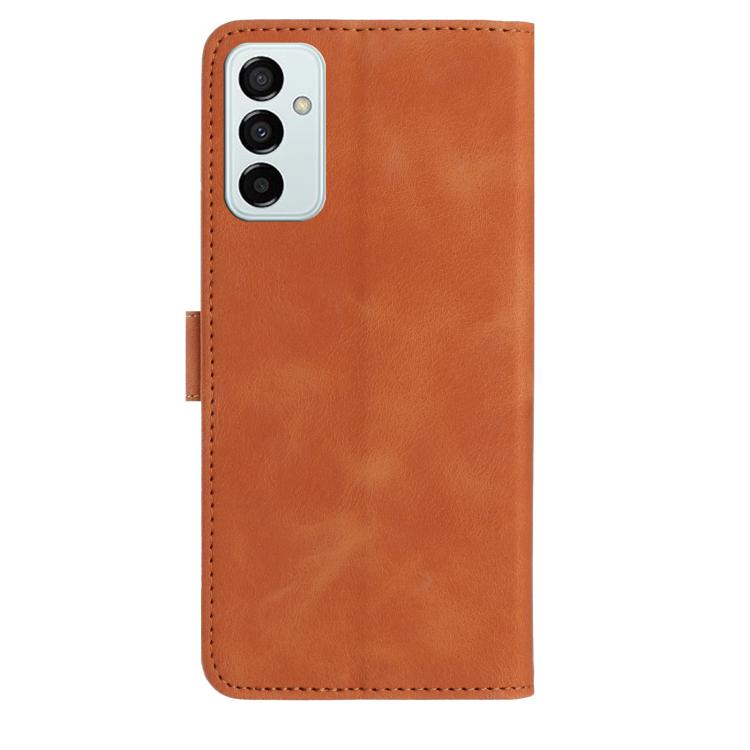 For Samsung Galaxy M52 Rose Flower Embossing Pattern Leather Phone Case