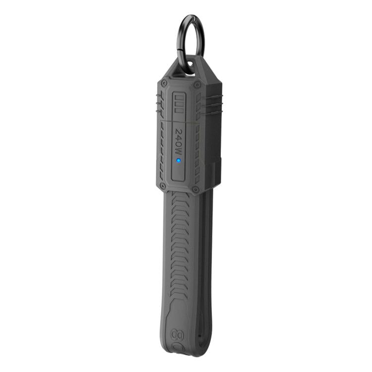 Portable Keychain 80Gbps 240W USB4 Type-C / USB-C Charging Cable