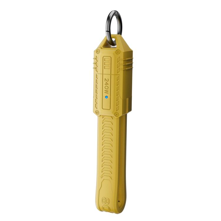 Portable Keychain 80Gbps 240W USB4 Type-C / USB-C Charging Cable