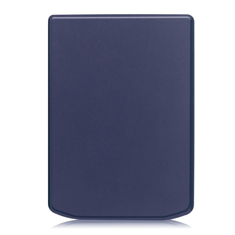 For PocketBook 619 Verse Lite / Pro PB634 Solid Color Voltage Custer Texture TPU Leather Smart Tablet Case