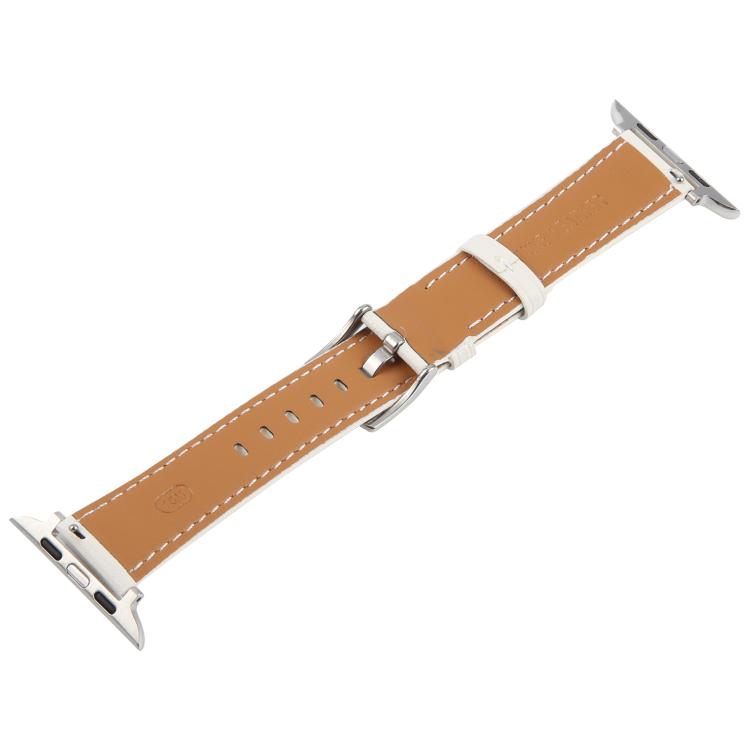 For Apple Watch 46mm / 49mm / 45mm / 44mm Silk Microfiber Leather Watch Band