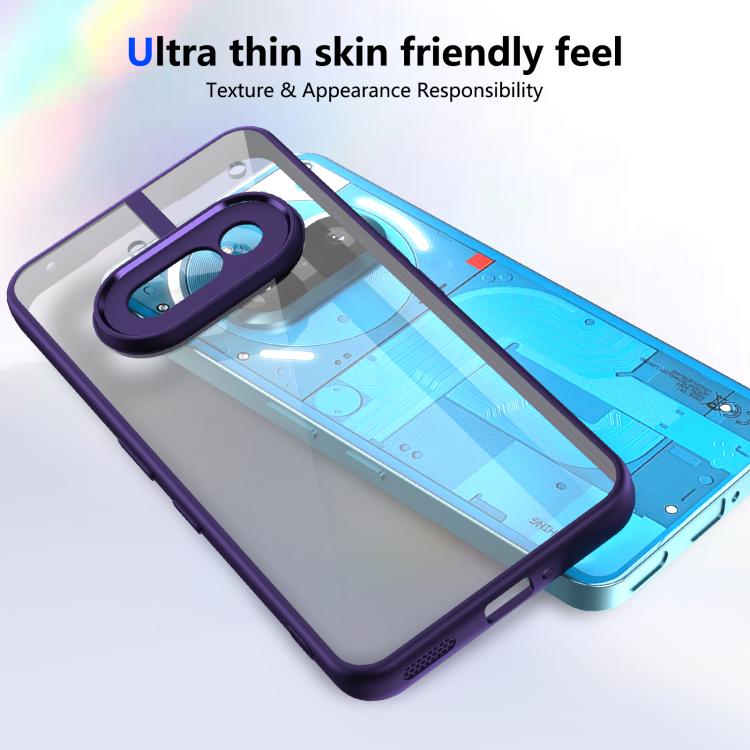 For Nothing Phone 3a Matte PC Skin-feel Shockproof Phone Case