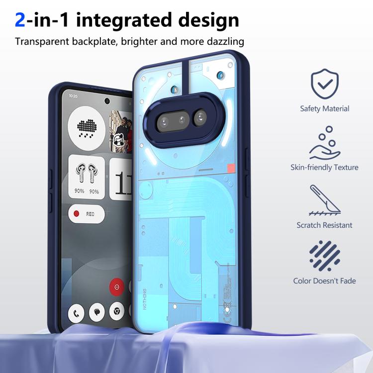 For Nothing Phone 3a Matte PC Skin-feel Shockproof Phone Case
