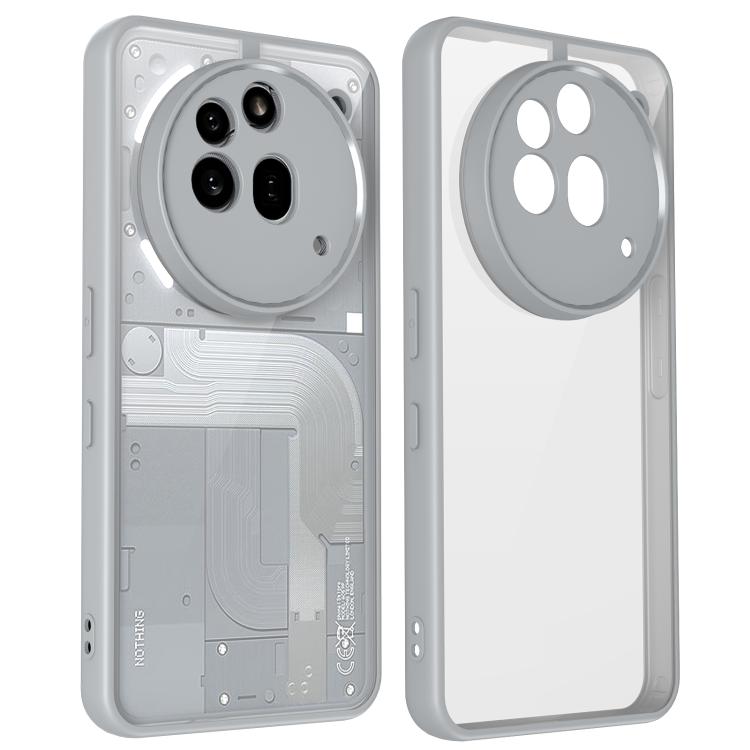 For Nothing Phone 3a Pro Matte PC Skin-feel Shockproof Phone Case