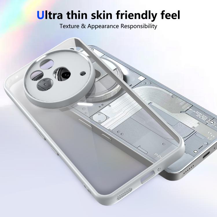 For Nothing Phone 3a Pro Matte PC Skin-feel Shockproof Phone Case
