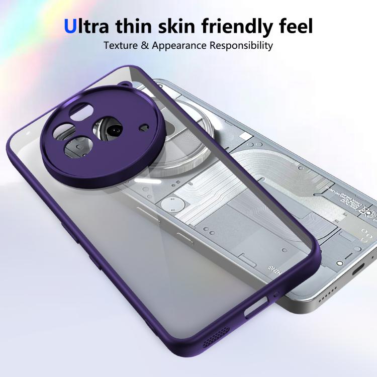 For Nothing Phone 3a Pro Matte PC Skin-feel Shockproof Phone Case