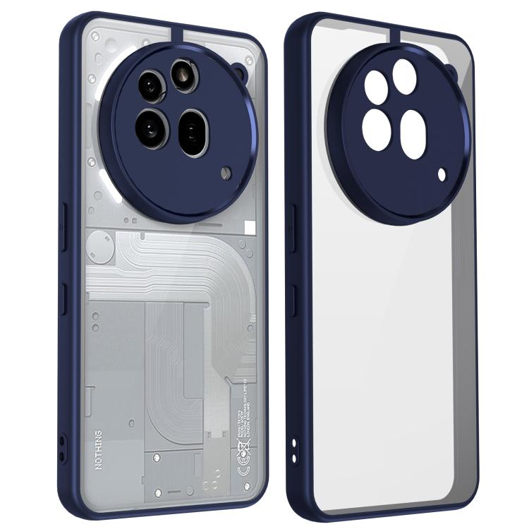For Nothing Phone 3a Pro Matte PC Skin-feel Shockproof Phone Case