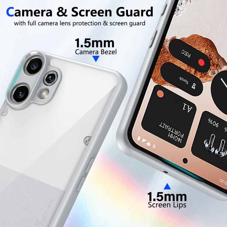 For Nothing CMF Phone 2 Pro Matte PC Skin-feel Shockproof Phone Case