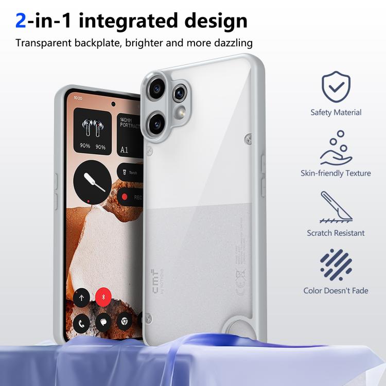 For Nothing CMF Phone 2 Pro Matte PC Skin-feel Shockproof Phone Case