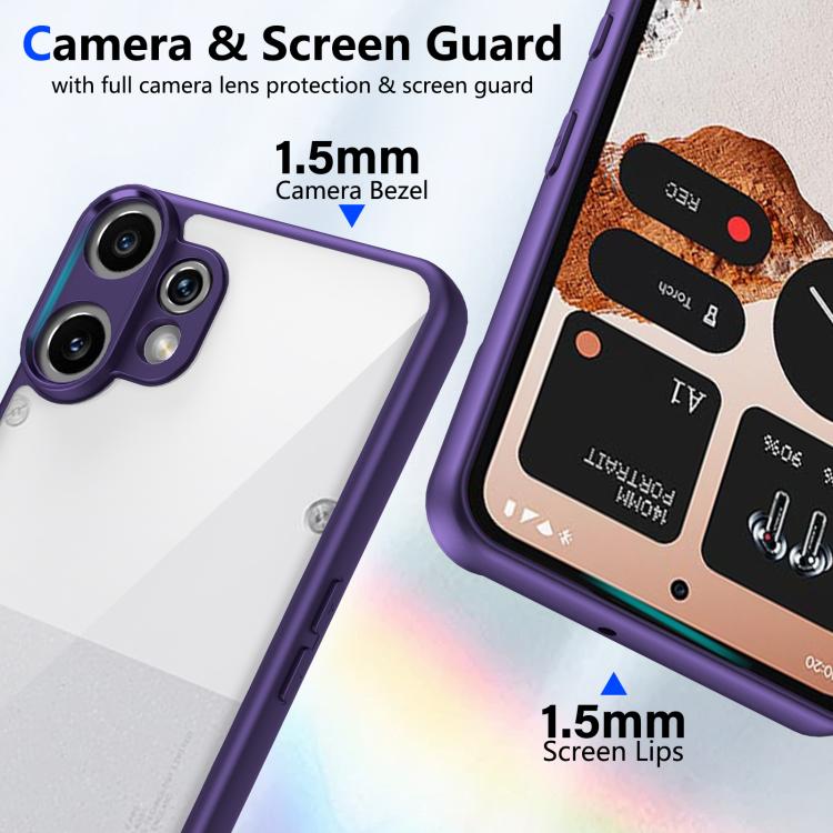For Nothing CMF Phone 2 Pro Matte PC Skin-feel Shockproof Phone Case