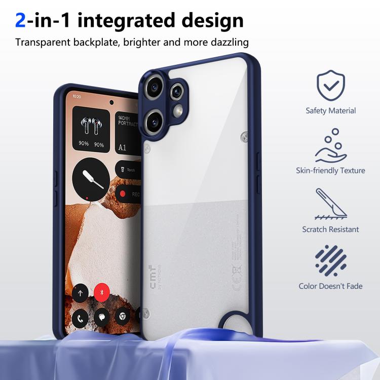 For Nothing CMF Phone 2 Pro Matte PC Skin-feel Shockproof Phone Case