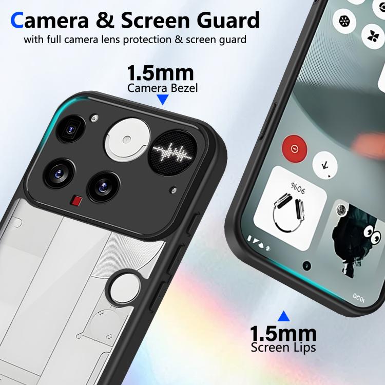 For Nothing Phone 3 Matte PC Skin-feel Shockproof Phone Case