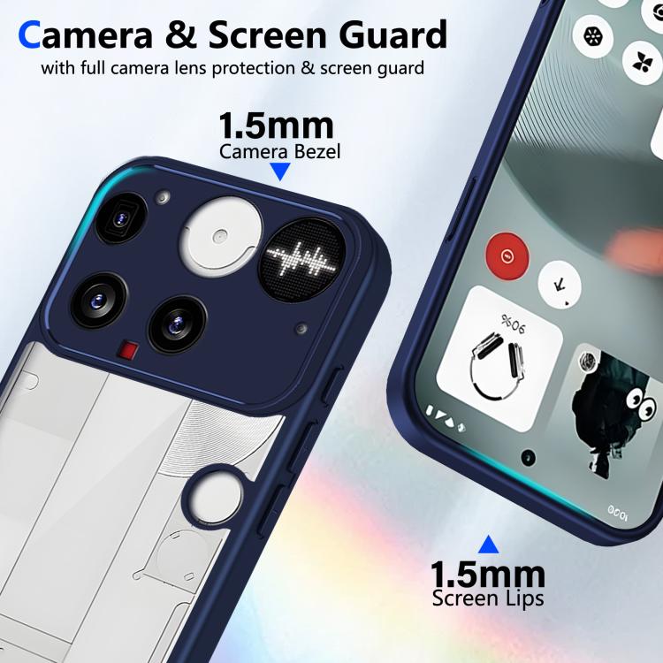 For Nothing Phone 3 Matte PC Skin-feel Shockproof Phone Case