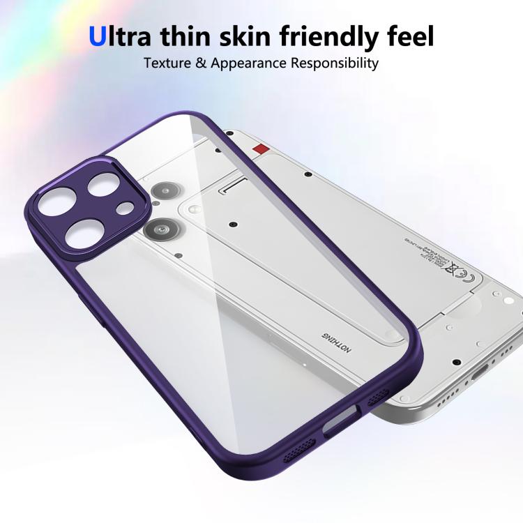 For Nothing Phone 3a Lite Matte PC Skin-feel Shockproof Phone Case