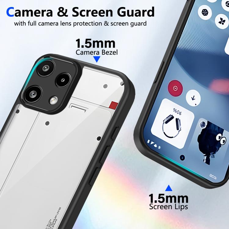 For Nothing Phone 3a Lite Matte PC Skin-feel Shockproof Phone Case