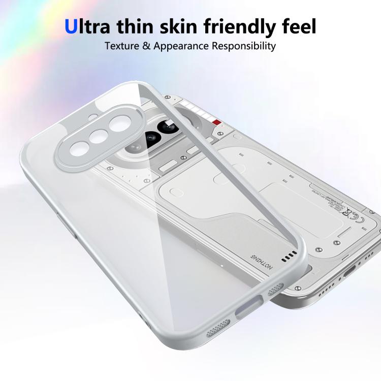 For Nothing Phone 4a Matte PC Skin-feel Shockproof Phone Case