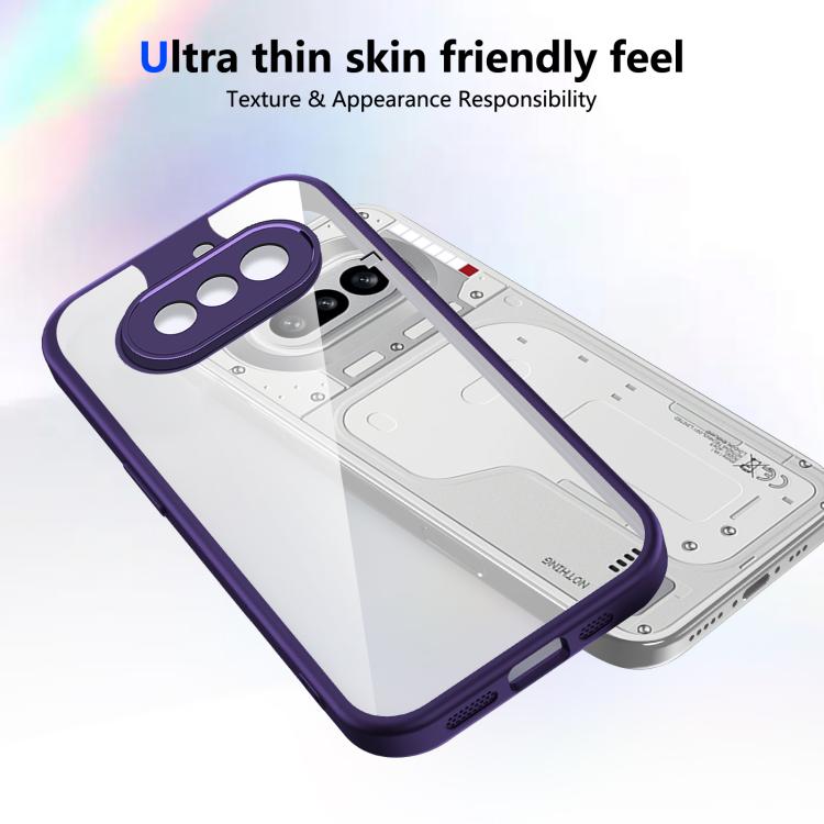 For Nothing Phone 4a Matte PC Skin-feel Shockproof Phone Case