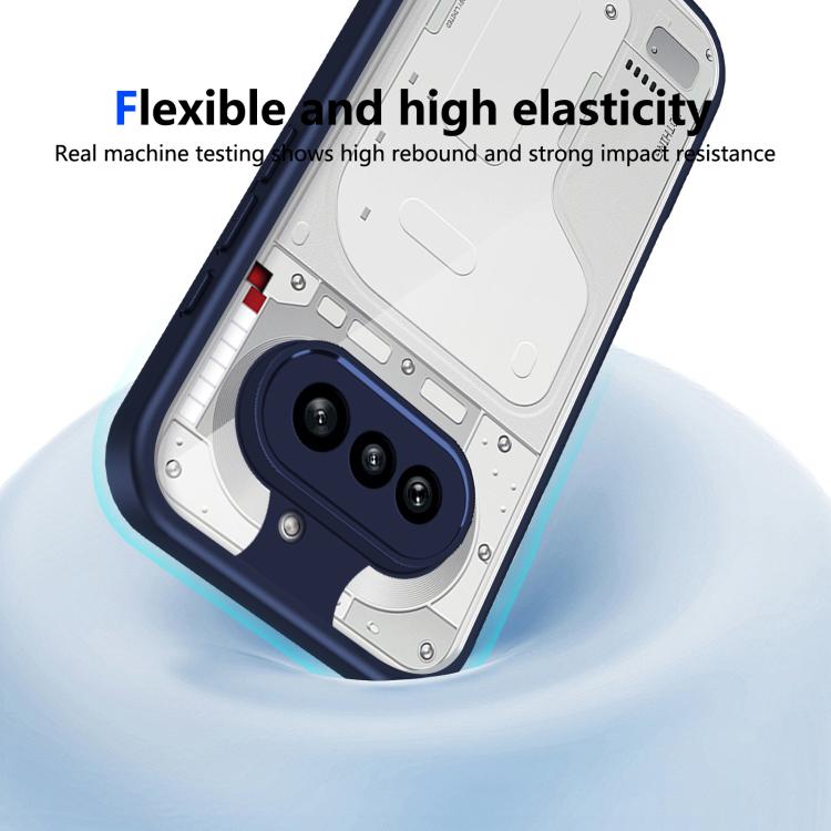 For Nothing Phone 4a Matte PC Skin-feel Shockproof Phone Case