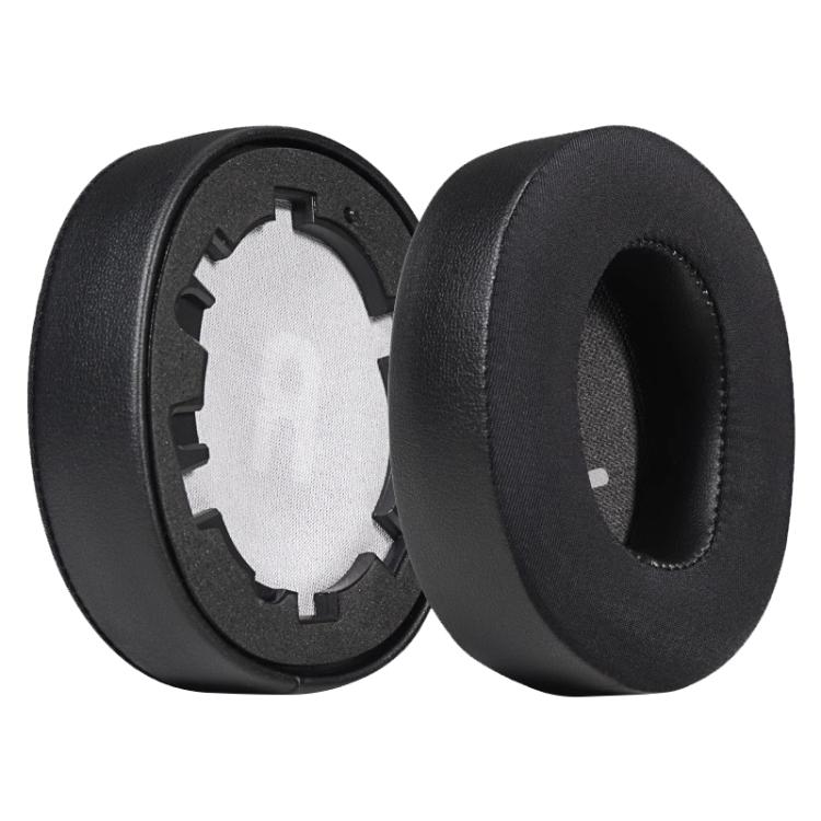 1 Pair Ice Silk Cloth Earphone Replacement Earpads For JBL T700BT / T710BT / TUNE700 / T750 / 760NCBTNC - Black