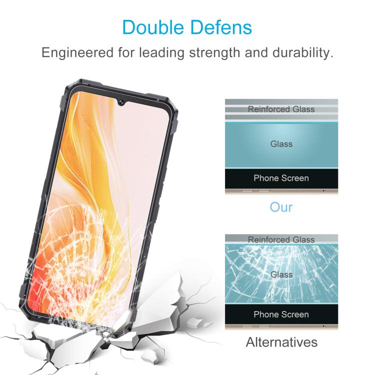 For Cubot Kingkong 11 10pcs 0.3mm High Aluminum Tempered Glass Film
