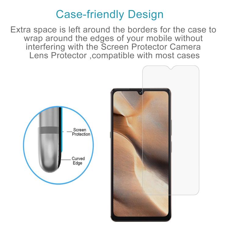 For Cubot X100 10pcs 0.3mm High Aluminum Tempered Glass Film