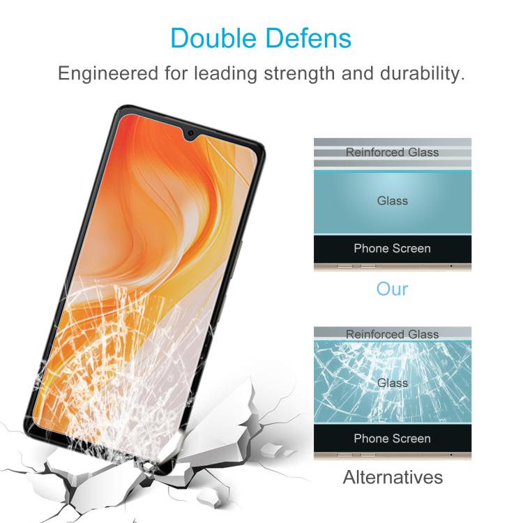 For Cubot P90 50pcs 0.3mm High Aluminum Tempered Glass Film