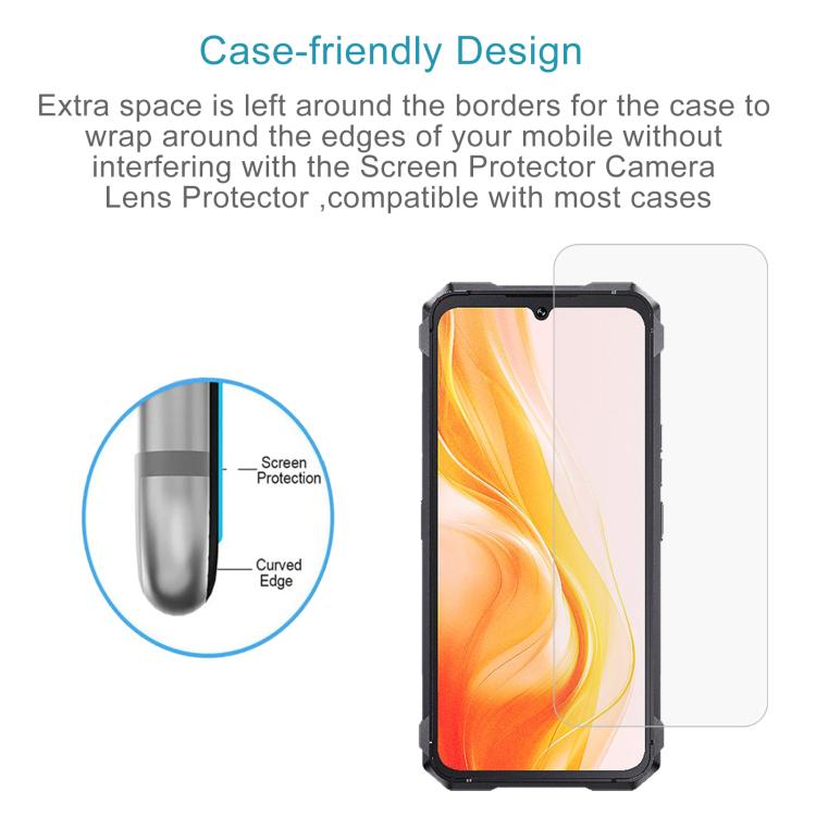 For Cubot Kingkong 11 50pcs 0.3mm High Aluminum Tempered Glass Film