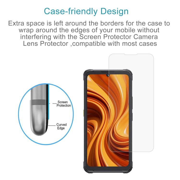 For Cubot KingKong Ace 5 50pcs 0.3mm High Aluminum Tempered Glass Film